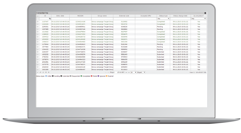 icustomer-campaign-management-log icustomer-campaign-management-log