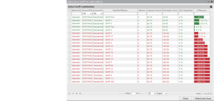 iTariff Simulator comparing-results-in-tariff-simulator
