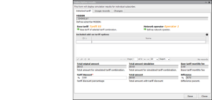 iTariff Simulator details-of-the-simulation-results