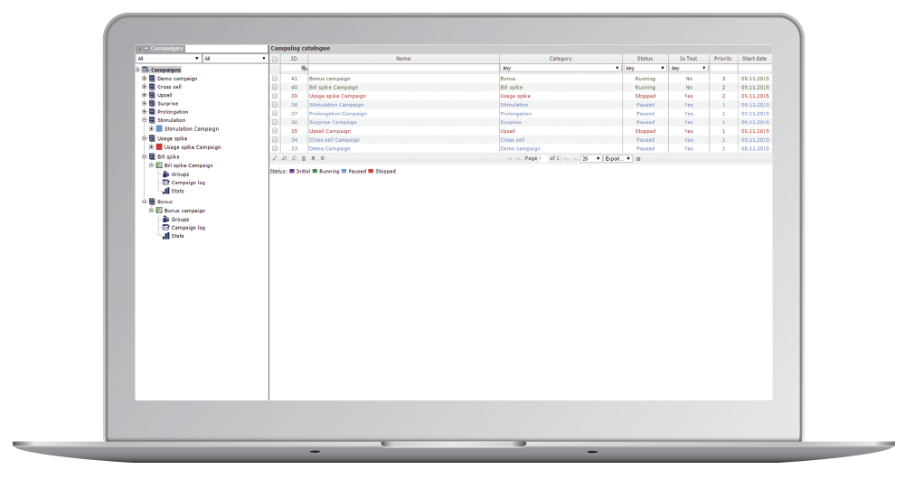 icustomer-campaign-management-interface icustomer-campaign-management-interface